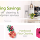 $30 off cleaning and handyman services